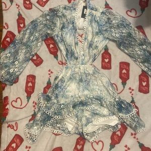 From fashionova(romper) size L never worn out besides when tried on